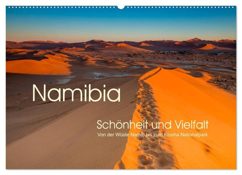 Namibia, Schönheit und Vielfalt (Wandkalender 2027 DIN A2 quer), CALVENDO Monatskalender