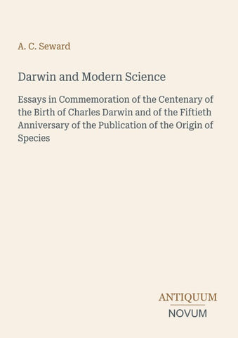 Darwin and Modern Science