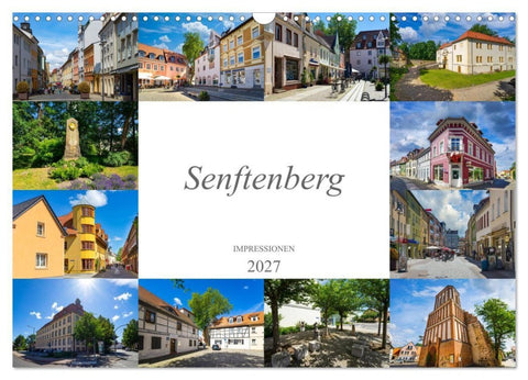 Senftenberg Impressionen (Wandkalender 2027 DIN A3 quer), CALVENDO Monatskalender