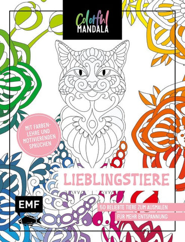 Colorful Mandala – Lieblingstiere