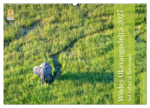 Wildes Okavangodelta (Wandkalender 2027 DIN A2 quer), CALVENDO Monatskalender