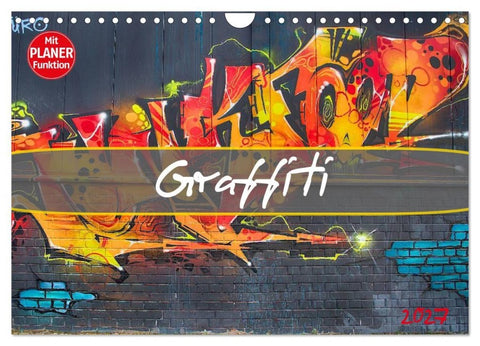 Graffiti (Wandkalender 2027 DIN A4 quer), CALVENDO Monatskalender