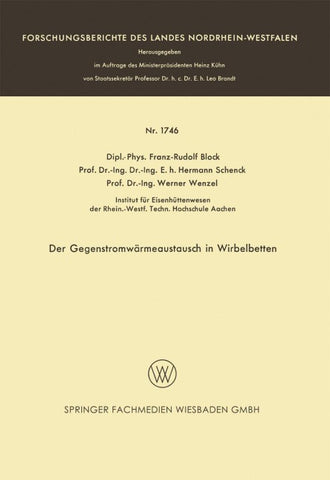 Der Gegenstromwärmeaustausch in Wirbelbetten