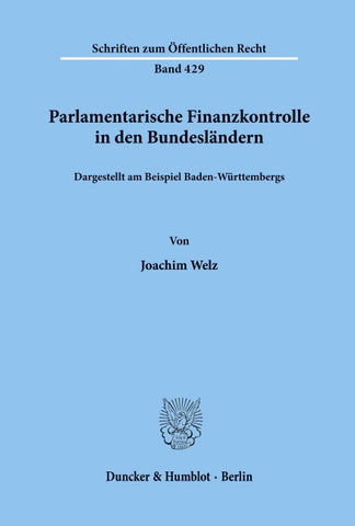 Parlamentarische Finanzkontrolle in den Bundesländern,