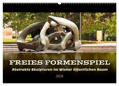 Freies Formenspiel (Wandkalender 2026 DIN A2 quer), CALVENDO Monatskalender