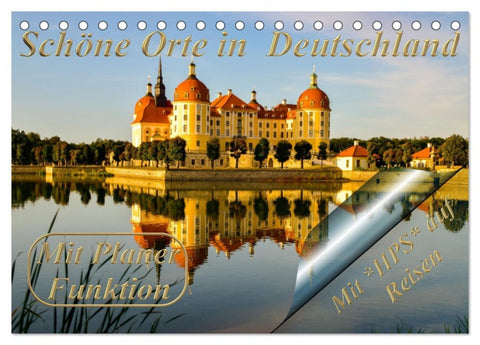 Schöne Orte in Deutschland (Tischkalender 2026 DIN A5 quer), CALVENDO Monatskalender