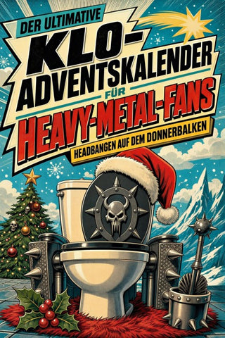Der ultimative Klo-Adventskalender für Heavy-Metal-Fans