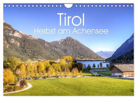 Tirol - Herbst am Achensee (Wandkalender 2027 DIN A4 quer), CALVENDO Monatskalender