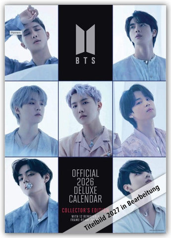 BTS – Bangtan Boys 2027 – A3-Deluxe-Posterkalender