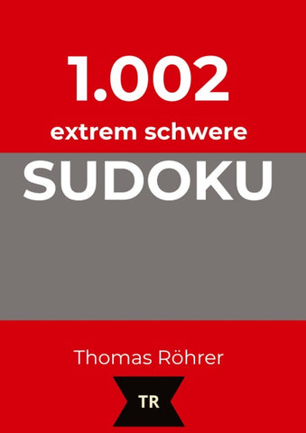 1.002er Sudoku extrem schwer