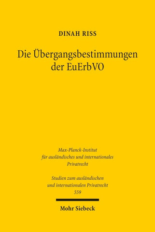 Die Übergangsbestimmungen der EuErbVO