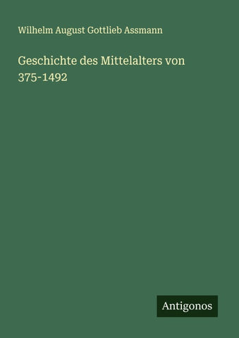 Geschichte des Mittelalters von 375-1492