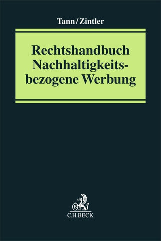 Rechtshandbuch Nachhaltigkeitsbezogene Werbung