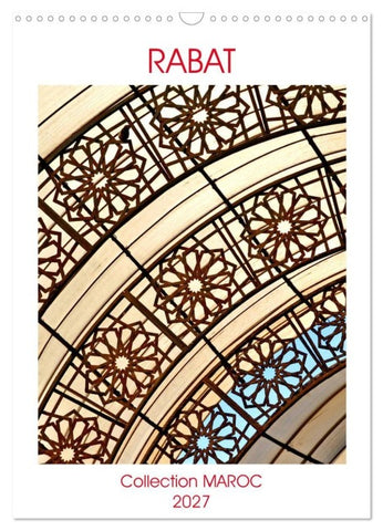 Collection MAROC RABAT (Calendrier mural 2027 DIN A3 horizontal), CALVENDO calendrier mensuel