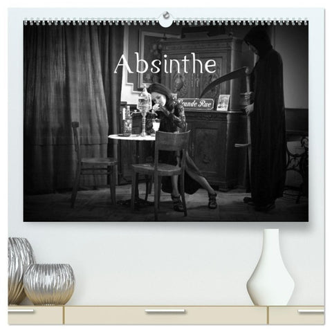 Absinthe (hochwertiger Premium Wandkalender 2027 DIN A2 quer), Kunstdruck in Hochglanz