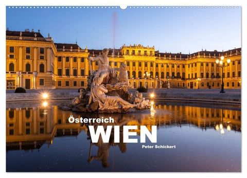 Österreich - Wien (Wandkalender 2027 DIN A2 quer), CALVENDO Monatskalender
