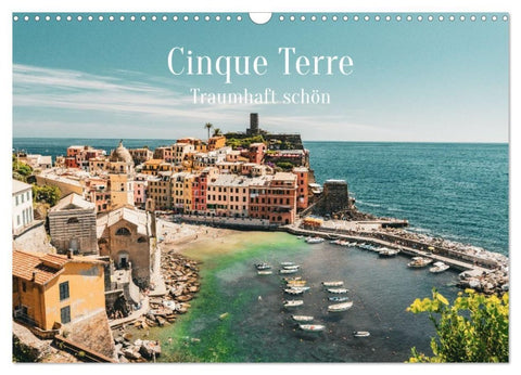 Cinque Terre - Traumhaft schön (Wandkalender 2027 DIN A3 quer), CALVENDO Monatskalender