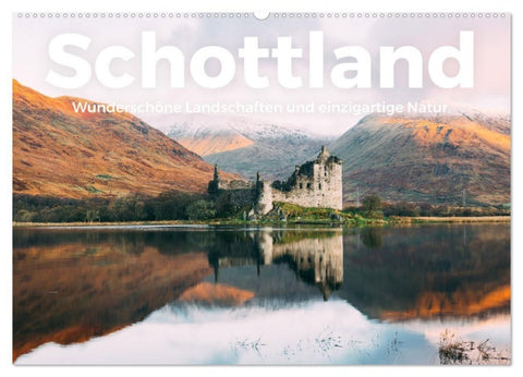 Schottland - Wunderschöne Landschaften und einzigartige Natur. (Wandkalender 2027 DIN A2 quer), CALVENDO Monatskalender