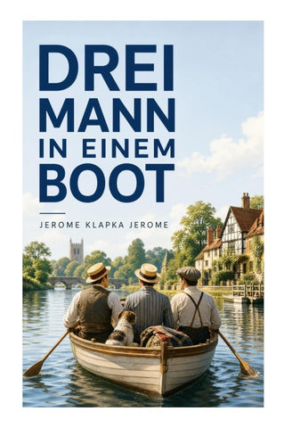 Drei Mann in einem Boot