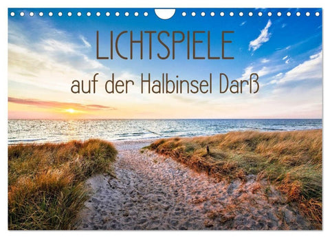 Lichtspiele auf der Halbinsel Darß (Wandkalender 2026 DIN A4 quer), CALVENDO Monatskalender