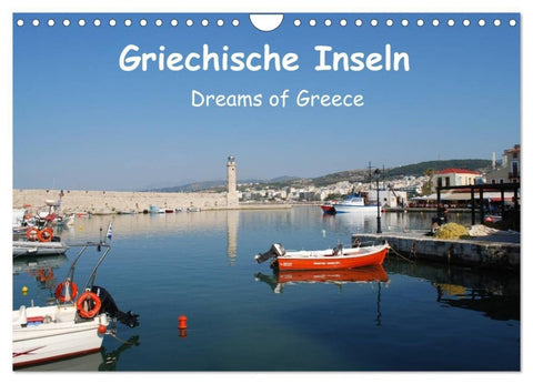 Griechische Inseln (Wandkalender 2027 DIN A4 quer), CALVENDO Monatskalender