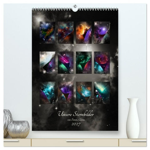 Unsere Sternbilder (hochwertiger Premium Wandkalender 2027 DIN A2 hoch), Kunstdruck in Hochglanz