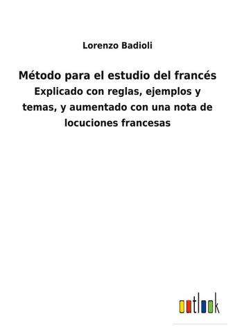 Método para el estudio del francés