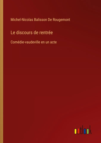 Le discours de rentrée
