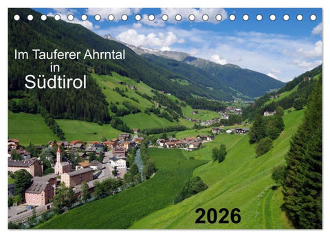 Im Tauferer Ahrntal in Südtirol (Tischkalender 2026 DIN A5 quer), CALVENDO Monatskalender
