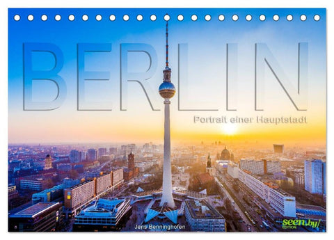Berlin - Portrait einer Hauptstadt (Tischkalender 2026 DIN A5 quer), CALVENDO Monatskalender