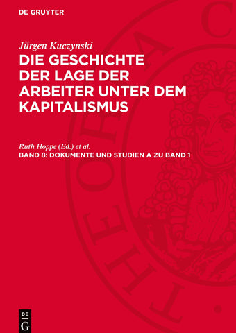 Dokumente und Studien A zu Band 1