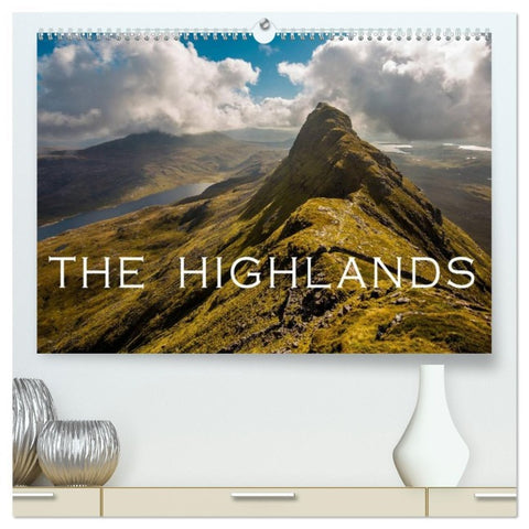THE HIGHLANDS (High Quality Premium Wall Calendar 2026 DIN A2 landscape),CALVENDO 12 Month Wall Calendar