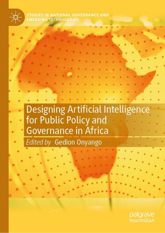 Designing Artificial Intelligence for Public Policy and Governance in Africa