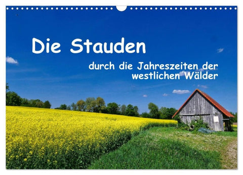 Die Stauden - durch die Jahreszeiten der westlichen Wälder (Wandkalender 2027 DIN A3 quer), CALVENDO Monatskalender