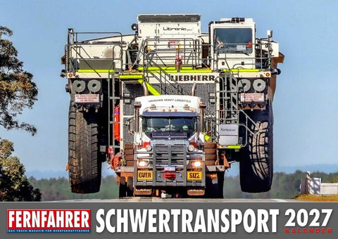 Schwertransporter Kalender 2027