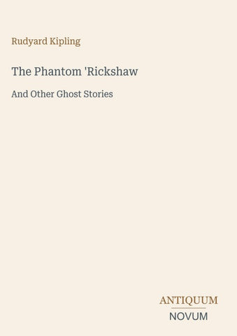 The Phantom 'Rickshaw