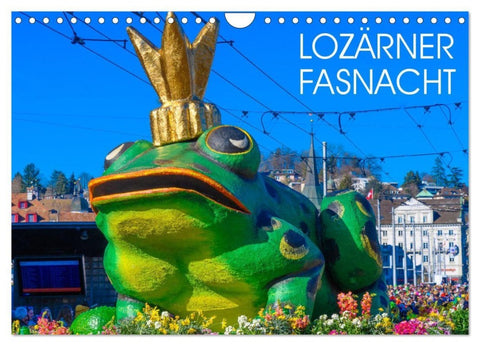 Lozärner Fasnacht (Wandkalender 2027 DIN A4 quer), CALVENDO Monatskalender