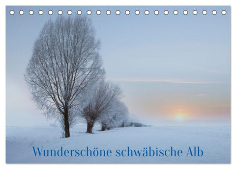 Wunderschöne schwäbische Alb (Tischkalender 2026 DIN A5 quer), CALVENDO Monatskalender