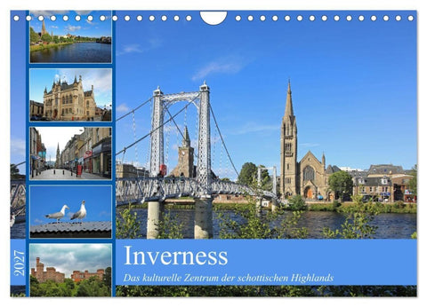 Inverness (Wandkalender 2027 DIN A4 quer), CALVENDO Monatskalender