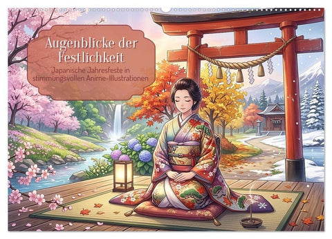Augenblicke der Festlichkeit (Wandkalender 2027 DIN A2 quer), CALVENDO Monatskalender