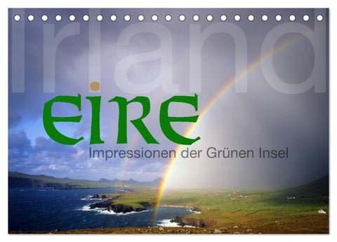 Irland/Eire - Impressionen der Grünen Insel (Tischkalender 2026 DIN A5 quer), CALVENDO Monatskalender