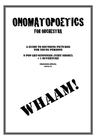 Onomatopoetics for Orchestra