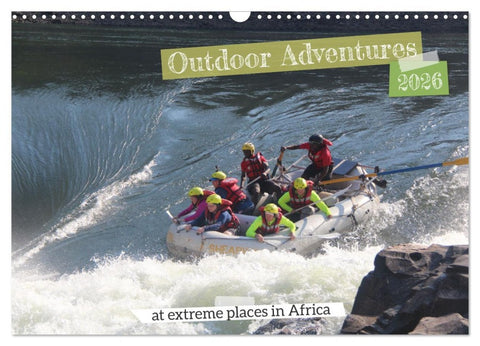 Outdoor Adventures (Wall Calendar 2026 DIN A3 landscape), CALVENDO 12 Month Wall Calendar