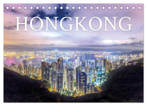 Hongkong - eine einzigartige Weltstadt (Tischkalender 2027 DIN A5 quer), CALVENDO Monatskalender