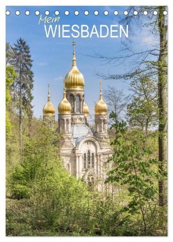 Mein Wiesbaden (Tischkalender 2027 DIN A5 hoch), CALVENDO Monatskalender