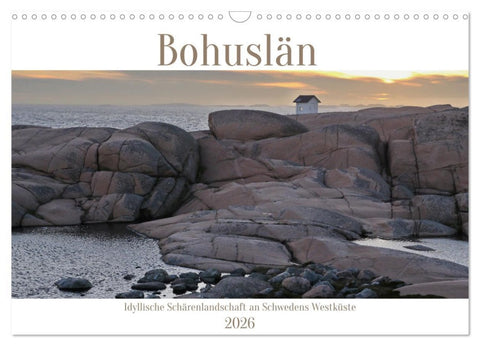 Bohuslän - Idyllische Schärenlandschaft an Schwedens Westküste (Wandkalender 2026 DIN A3 quer), CALVENDO Monatskalender