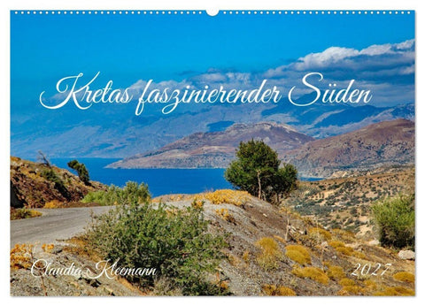 Kretas faszinierender Süden (Wandkalender 2027 DIN A2 quer), CALVENDO Monatskalender