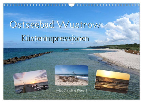 Ostseebad Wustrow Küstenimpressionen (Wandkalender 2027 DIN A3 quer), CALVENDO Monatskalender