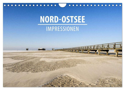 Nord-Ostsee Impressionen (Wandkalender 2027 DIN A4 quer), CALVENDO Monatskalender