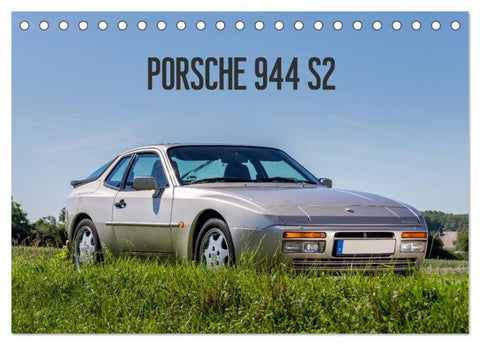 Porsche 944 S2 (Tischkalender 2026 DIN A5 quer), CALVENDO Monatskalender
